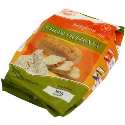 JIZERSKÉ PEKÁRNY Jizerka vícezrnný chléb Jizerské pekárny 500 g – Hledejceny.cz