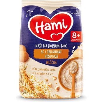 Hami Ml.kaše na dobrou noc 7obilov.piškot.210 g