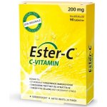 Ester-C Vitamin C 200 mg tablety pro podporu imunity snížení míry únavy a vyčerpání 90 tablet – Hledejceny.cz