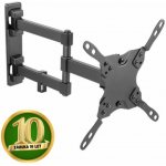 Držák na TV 13"- 42" na zeď Holmios, kloubový 90°h 5-12°v, nosnost 20kg, 10 let záruka – Zboží Mobilmania
