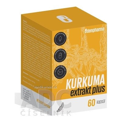 EdenPharma kurkuma extrakt plus 60 kapslí