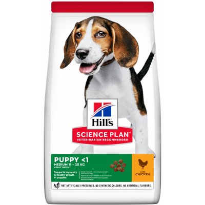 Hill’s Science Plan Puppy Medium Chicken 2,5 kg – Zboží Mobilmania