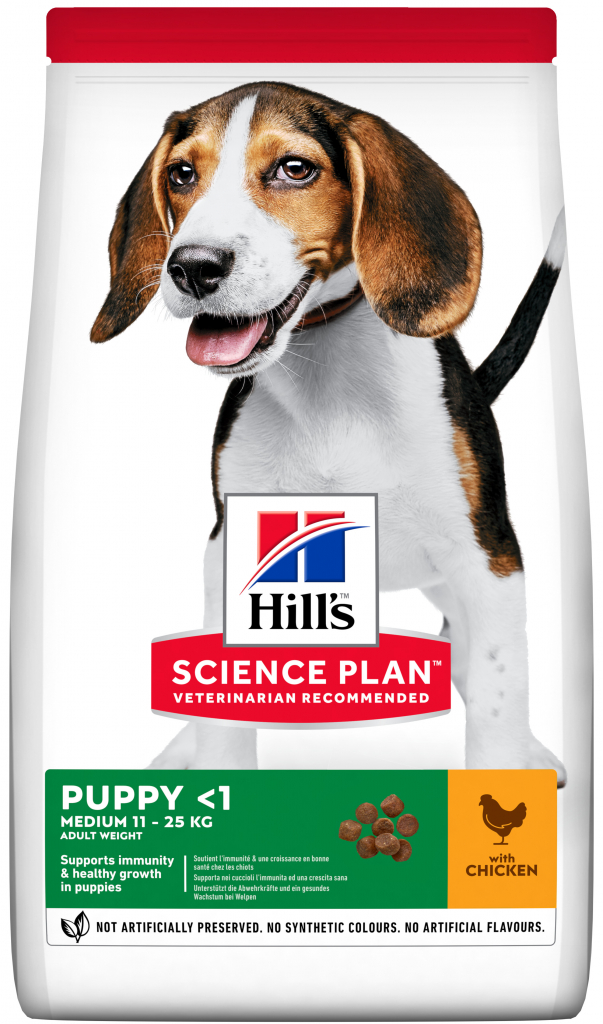 Hill’s Science Plan Puppy Medium Breed Chicken 2,5 kg