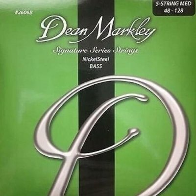 Dean Markley 2606B 5MED 48-128 NickelSteel Bass – Sleviste.cz