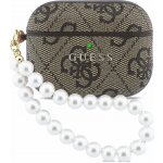 Guess PU 4G Classic Logo Pearl Strap Pouzdro pro AirPods Pro 3 Brown GUAP3P4E4PSW – Zbozi.Blesk.cz