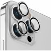 Pouzdro a kryt na mobilní telefon Apple UNIQ OPTIX Camera Lens Protector iPhone 14 Pro/14 Pro Max Sterling (Silver)