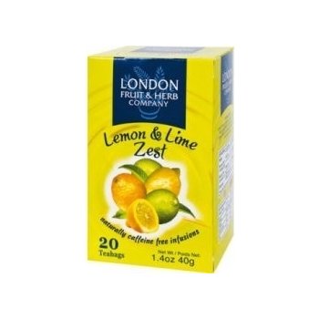 LONDON HERB Ovocný čaj citron s limetkou 20 x 2 g