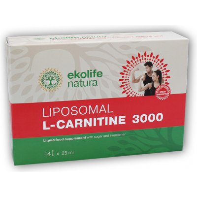 Ekolife Natura Liposomal L-Carnitine 3000 350 ml – Zboží Mobilmania