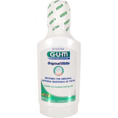 Gum Original White bělící ústní voda 300 ml – Zbozi.Blesk.cz