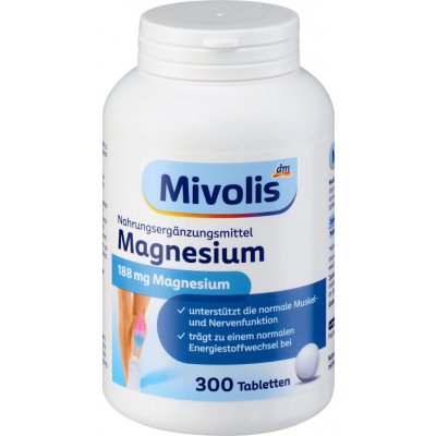 Mivolis hořčík tablety 210 g – Hledejceny.cz