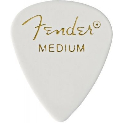 Fender 351 Shape Classic Celluloid M White Trsátko – Zboží Mobilmania