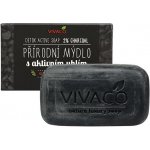 Vivaco přírodní mýdlo s aktivním uhlím 100 g – Zboží Dáma