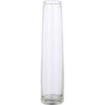 Skleněná váza Mica XANDRA, rozměr 7 x 30.5 cm, čirá – Hledejceny.cz