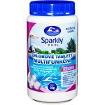 Sparkly POOL Chlorové tablety 6v1 multifunkční 20g 1 kg – Zboží Dáma