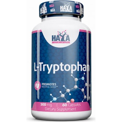 Haya Labs L-Tryptophan 500 mg 60 kapslí – Hledejceny.cz