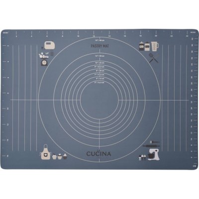 La Cucina Podložka na pečení, 45 x 65 cm, modrá tmavě modrý – Sleviste.cz