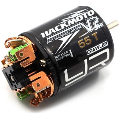 Yeah Racing Stejnosměrný motor 540 Hackmoto V2 55T – Zboží Dáma