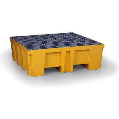 Plastová záchytná vana s PE roštem pro 2 sudy, 260 L | Zboží Auto