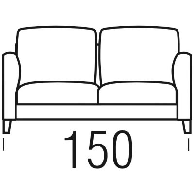 Beltá / Frajumar designové sedačky Slim 150 cm