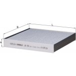 MAHLE ORIGINAL Filtr, vzduch v interiéru LAK454 – Hledejceny.cz