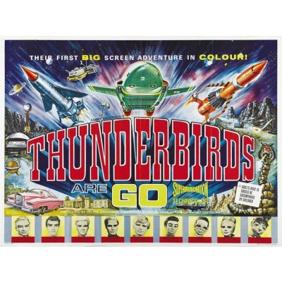 Ilustrace Thunderbirds Are Go 03, 40 × 30 cm – Zboží Dáma