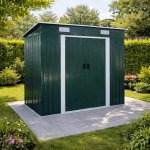 BestBerg BBSH-407GR 2,8 m² 130 x 213 x 191 cm zelená – Sleviste.cz