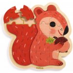 Djeco puzzle Veverka – Zboží Mobilmania