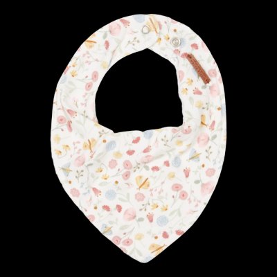 Little Dutch Bandana bib bryndák - Květiny a motýli – Zboží Mobilmania