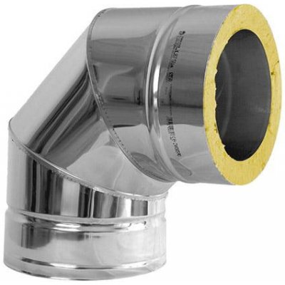 Bokra Komínové koleno 87° 130mm IZOL 30 – Hledejceny.cz