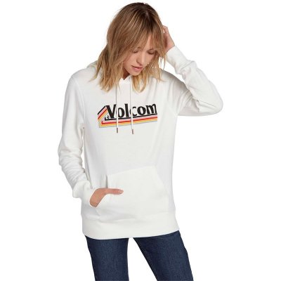 Volcom mikina Vol Stone hoodie Star White SWH – Zboží Mobilmania