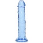 RealRock Crystal Clear Realistic 6″ modré dildo s přísavkou 15,5 x 2,8 cm – Zbozi.Blesk.cz