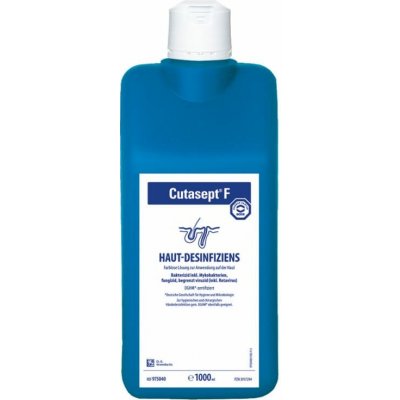 Cutasept® F Bezbarvý alkoholový dezinfekční přípravek na kůži 1000 ml – Zboží Dáma