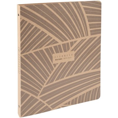 Exacompta Eterneco kroužkový pořadač A4 maxi 4 kroužky 20 mm přírodní vzhled – Sleviste.cz