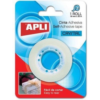 Agipa Apli Crystal lepicí páska v blistri 19 mm x 33 m