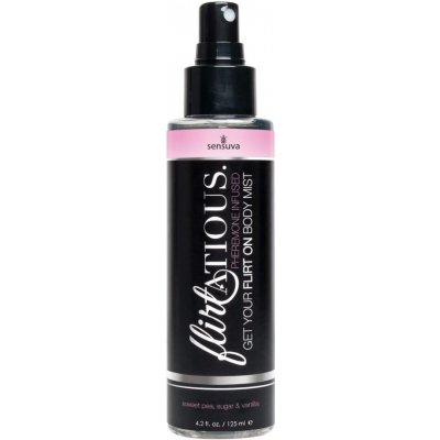 Sensuva Flirtatious tělový sprej s feromonům vanilka-hrachor 125 ml – Hledejceny.cz