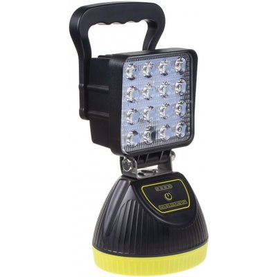 Stualarm AKU LED světlo s magnetem, 16x3W, powerbanka (wl-Li09) – Zboží Mobilmania