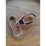 Kovová karabina průvlek 38 mm barva nikl – Hledejceny.cz