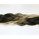 Kanekalon Easy Braid Barva: FR-28 (black-brown-blonde, ombré černá-hnědá-blond), Značka: Easy Braid – Sleviste.cz
