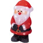 Lumineo Světelná figurka Santa 40 LED studená bílá, 19 x 20,5 x 38 cm – Hledejceny.cz