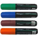 Artmagico Jumbo akrylové 15 mm Earth sada 4 ks – Zboží Dáma