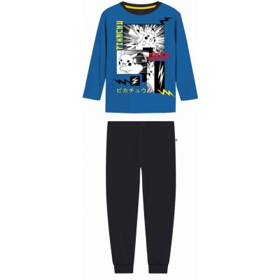 Dětské pyžamo Pokémon modrá černá – Hledejceny.cz