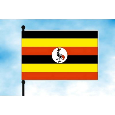 LIBEA, s.r.o. Uganda stolní vlaječka Uchycení: Dutinka (pro nasunutí) – Hledejceny.cz