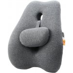 Powerton Bederní opěrka ergonomická šedá – Sleviste.cz