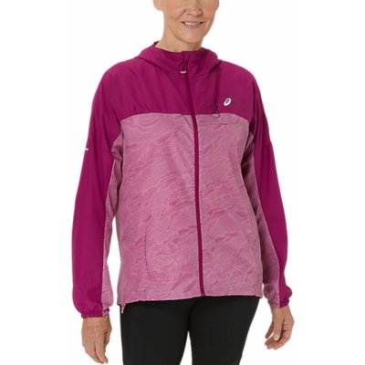 Asics Fujitrail Packable Windbreaker soft berry blackberry – Hledejceny.cz