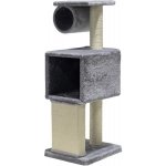 Nobby Škrabadlo Fina šedé 40 x 35 x 101 cm – Sleviste.cz