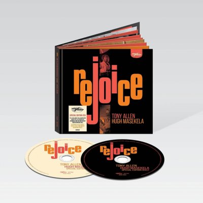 Rejoice Special Edition Casebook with 16 Page Booklet Sticker TONY ALLEN HUGH MASEKELA CD