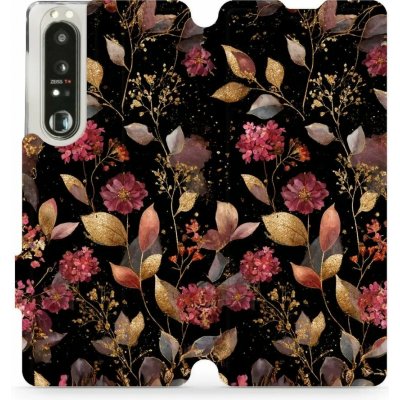 Mobiwear - Sony Xperia 1 III - V171S Zlatavé lístky a květy – Hledejceny.cz