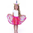 Dětský karnevalový kostým RAPPA tutu sukně s čelenkou jednorožec