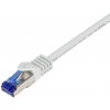 síťový kabel LogiLink C6A122S patch, CAT6A / S/FTP, RJ45, 30m, šedý