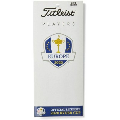 Titleist Players Team Europe Ryder Cup 2020 Limited Edition Mens Golf Glove bílá Levá S – Zboží Mobilmania
